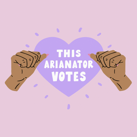 Vote Now Ariana Grande GIF by Women’s March