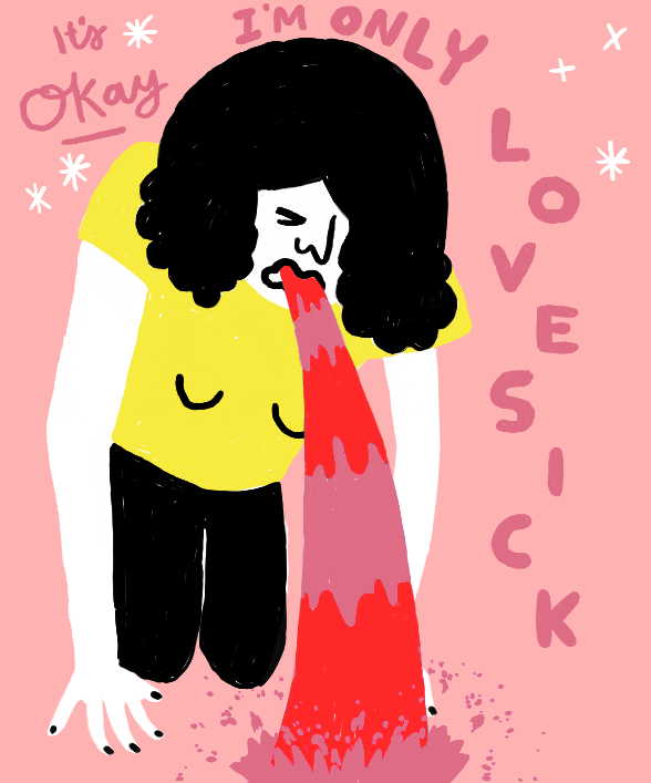 I Love You Valentine GIF by Molly Robin