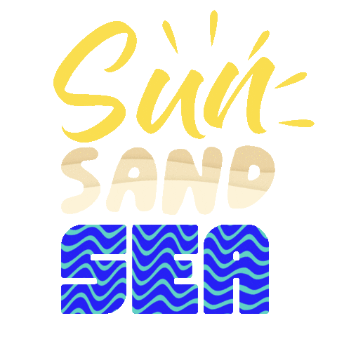 Summer Beach Sticker by D-Marin