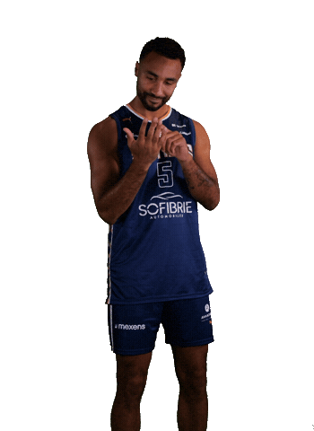 Basketball 3 Points Sticker by Poitiers Basket 86