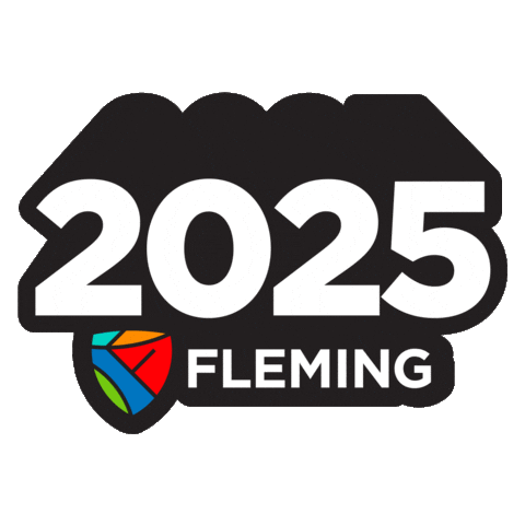 Fleminggrad Sticker by Fleming College