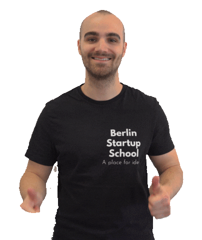 Entrepreneur Wow Sticker by Berlin Startup School