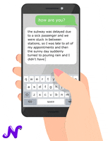 Text Me Mobile Phone GIF by NeighborlyNotary®