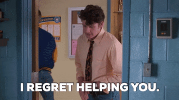 Regret Helping GIF by ABC Network
