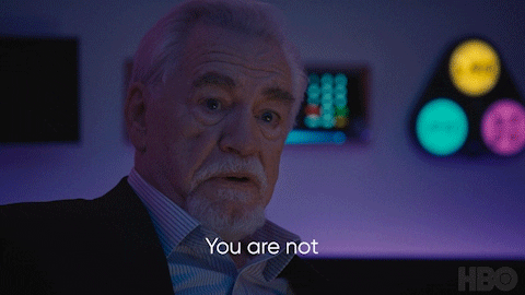 Serious Brian Cox GIF by SuccessionHBO - Find & Share on GIPHY