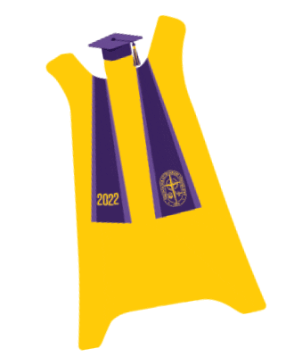 Commencement Gumby Sticker by California Lutheran University