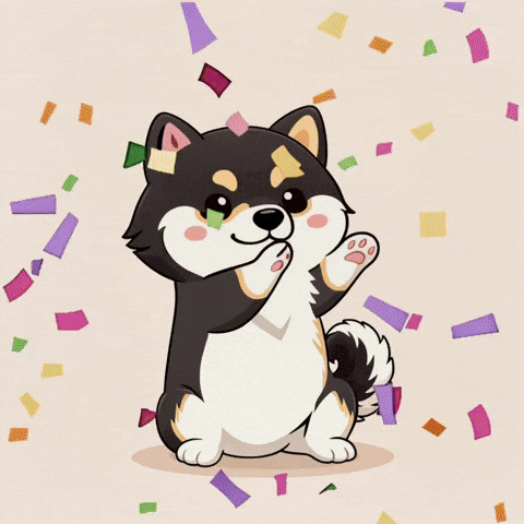 Happy Cute Dog GIF by Manyu