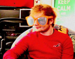 ed sheeran sunglasses GIF