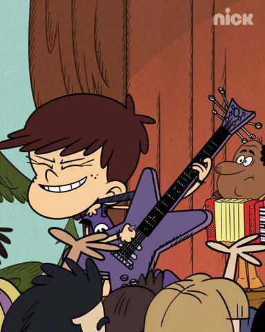 Jamming The Loud House GIF by Nickelodeon