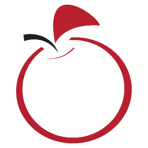 St Louis Apple Sticker by Black Twig Marketing + Communications