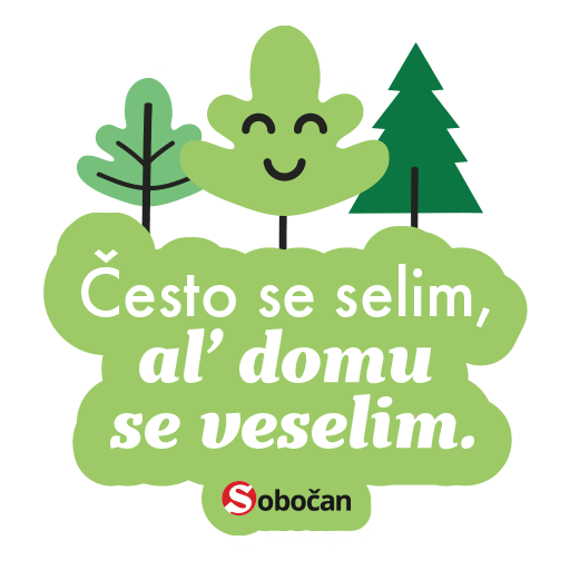 Sobočan Sticker