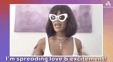 Excitement Love GIF by Audacy