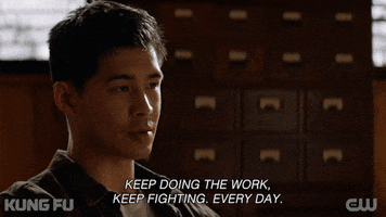 Stay Strong Chinese GIF by CW Kung Fu