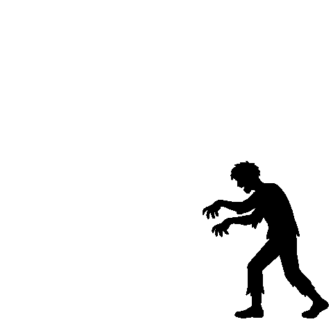 Walking Dead Halloween Sticker by Fitz and the Tantrums