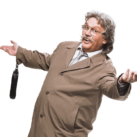 Hape Kerkeling Kinofilm Sticker by Horst Schlämmer sucht das Glück