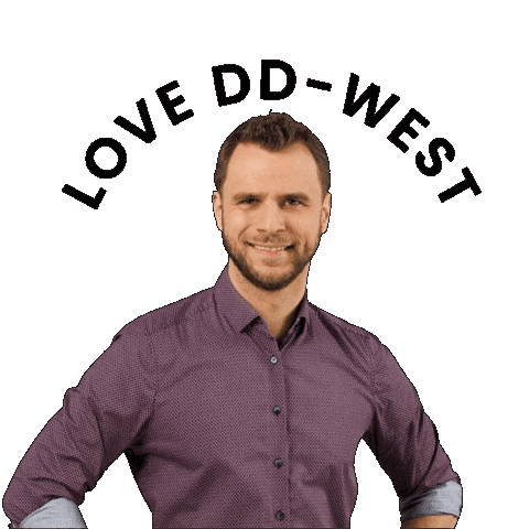 Dresden Love Sticker by Felix Hitzig