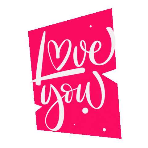 Люблю Love You Sticker