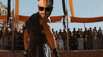 Russel Crowe Sunglasses GIF by Becklyn