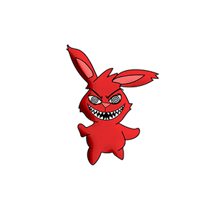 RABBITFOOTSKATE Sticker