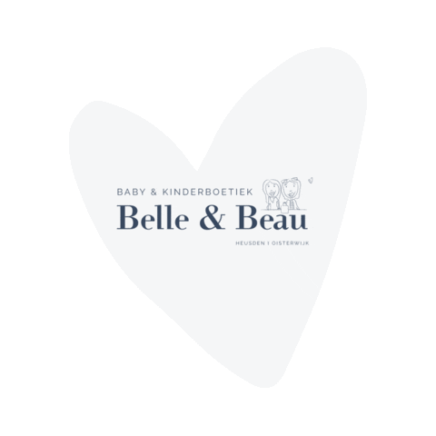 Heart Sticker by Belle&Beau
