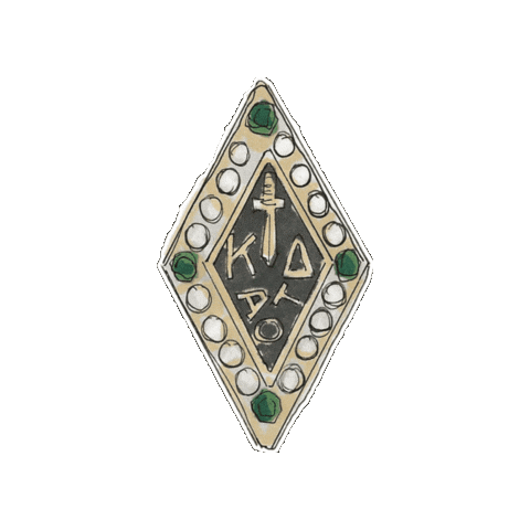Kd Sticker by Kappa Delta