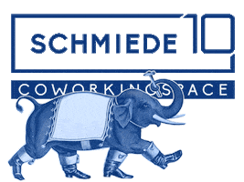 Elephant Hammer Sticker by SCHMIEDE10