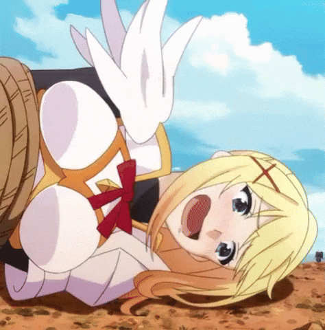 Anime Girl Blushing GIF