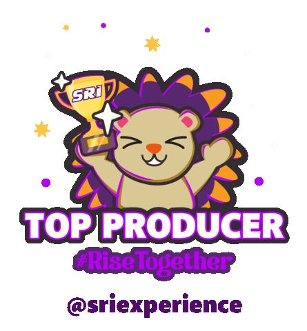 Top Producer Rise Together Sticker by SRI_Experience