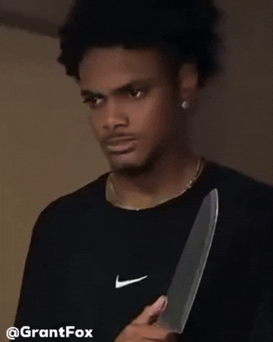 Scared Stare GIF