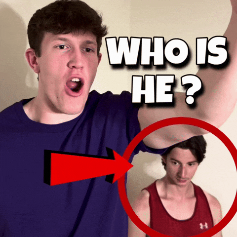 Who Is He GIF