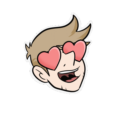 In Love Corazon Sticker