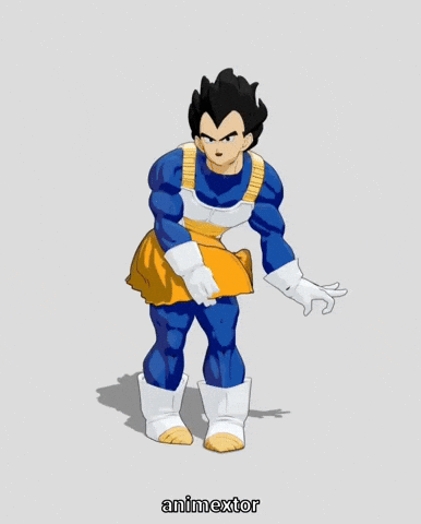 Vegeta Dance GIF
