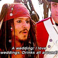 johnny depp wedding GIF