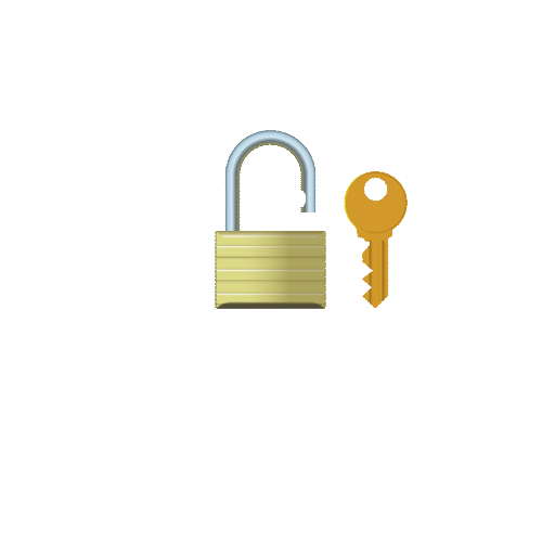 Lock Gif / Animated Padlock Icon by André Dias for OLX Brazil on