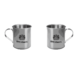 Cheers Toast Sticker by 19 Crimes