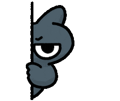 貓 愛心 Sticker