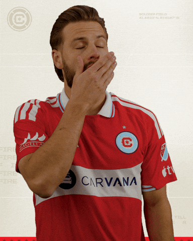 Tired Chicago Fire GIF by Chicago Fire Football Club