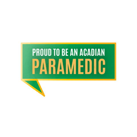 Medic Paramedic Sticker by Acadian Companies