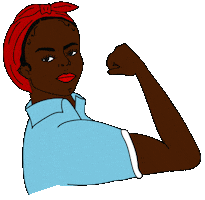Black Lives Matter Feminism Sticker by Trap Bob