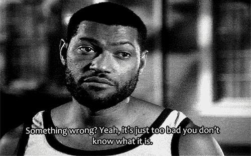 Image result for laurence fishburne boyz in the hood gif