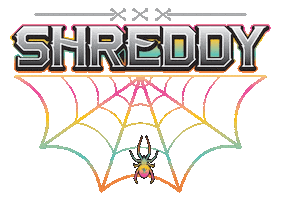 Halloween Spider Sticker by Shreddy Lyfe