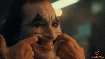 The Joker Smile GIF by Regal