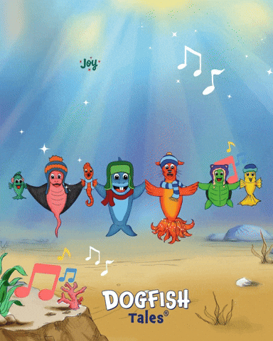 Christmas Joy GIF by DOGFISH Tales®