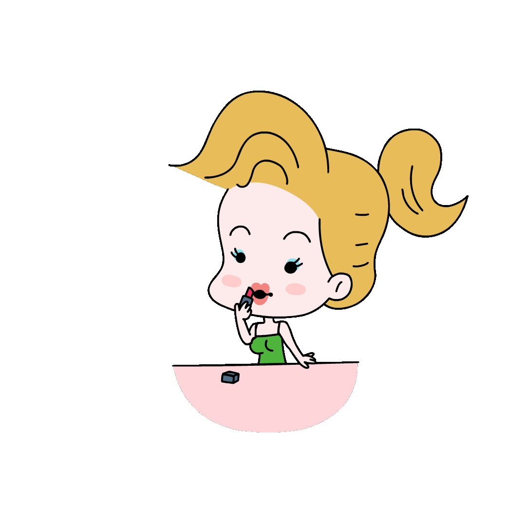 Beauty Makeup Sticker by BuzzFeed Animation for iOS & Android GIPHY