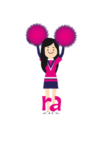 Ra Pompom Sticker