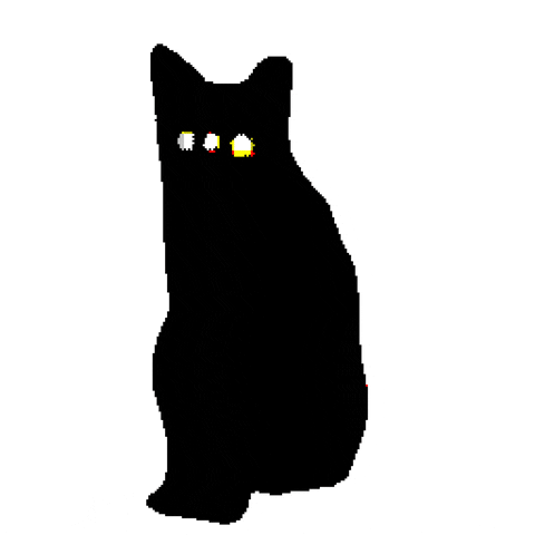 srodan art cat animation animated GIF