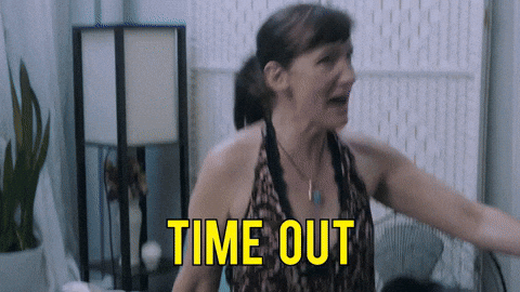 Time Out Fighting Gif By 5A5Bseries