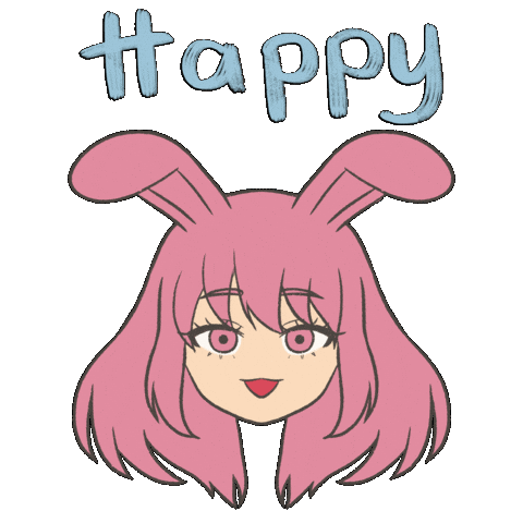 Happy Sticker