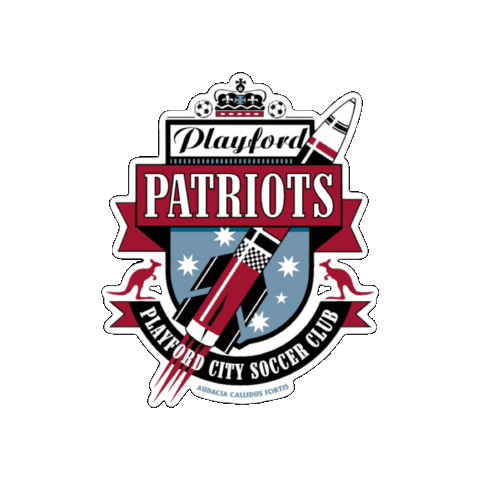Playford Patriots Soccer Club Sticker