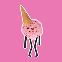 Happy Ice Cream GIF by GIPHY Studios Originals